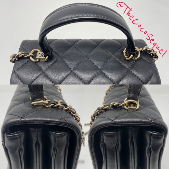 SOLD. CHANEL Mini Citizen Chic Top Handle Flap Bag - Picture 6 of 14